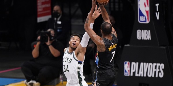 yl23455永利官网-杜兰特回顾雄鹿G5之战：49分全能数据成生涯最佳个人秀