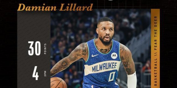 利拉德看表收割 大洛找回自我！雄鹿开始步入正轨？